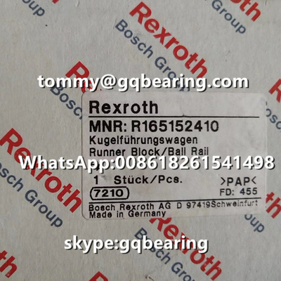 Rexroth R166619420 강철 물자 좁은 유형 간결 길이 표준 고도 SKS 주자 구획