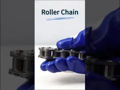 C2040 25.4mm 스테인리스 스틸 부식 방지 피치 롤러 체인, 컨베이어 산업용