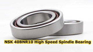 Gcr15 강철 물자 NSK 40BNR10 모난 접촉 볼베어링 40BNR10HTYNDUELP4Y