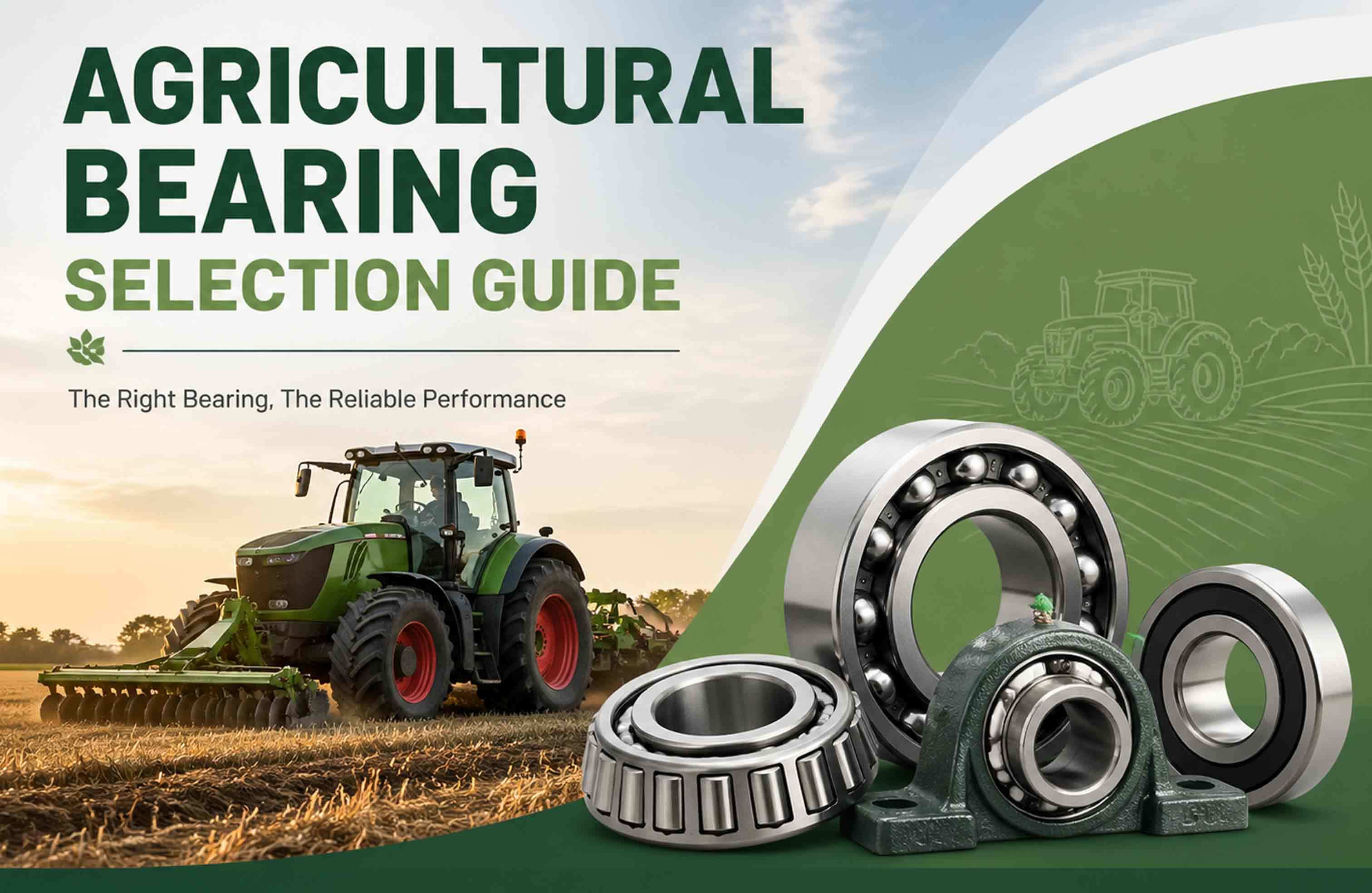 최신 회사 블로그 혹독한 농장 환경에서 오래 지속되고 고효율적인 농업용 베어링을 선택하는 방법