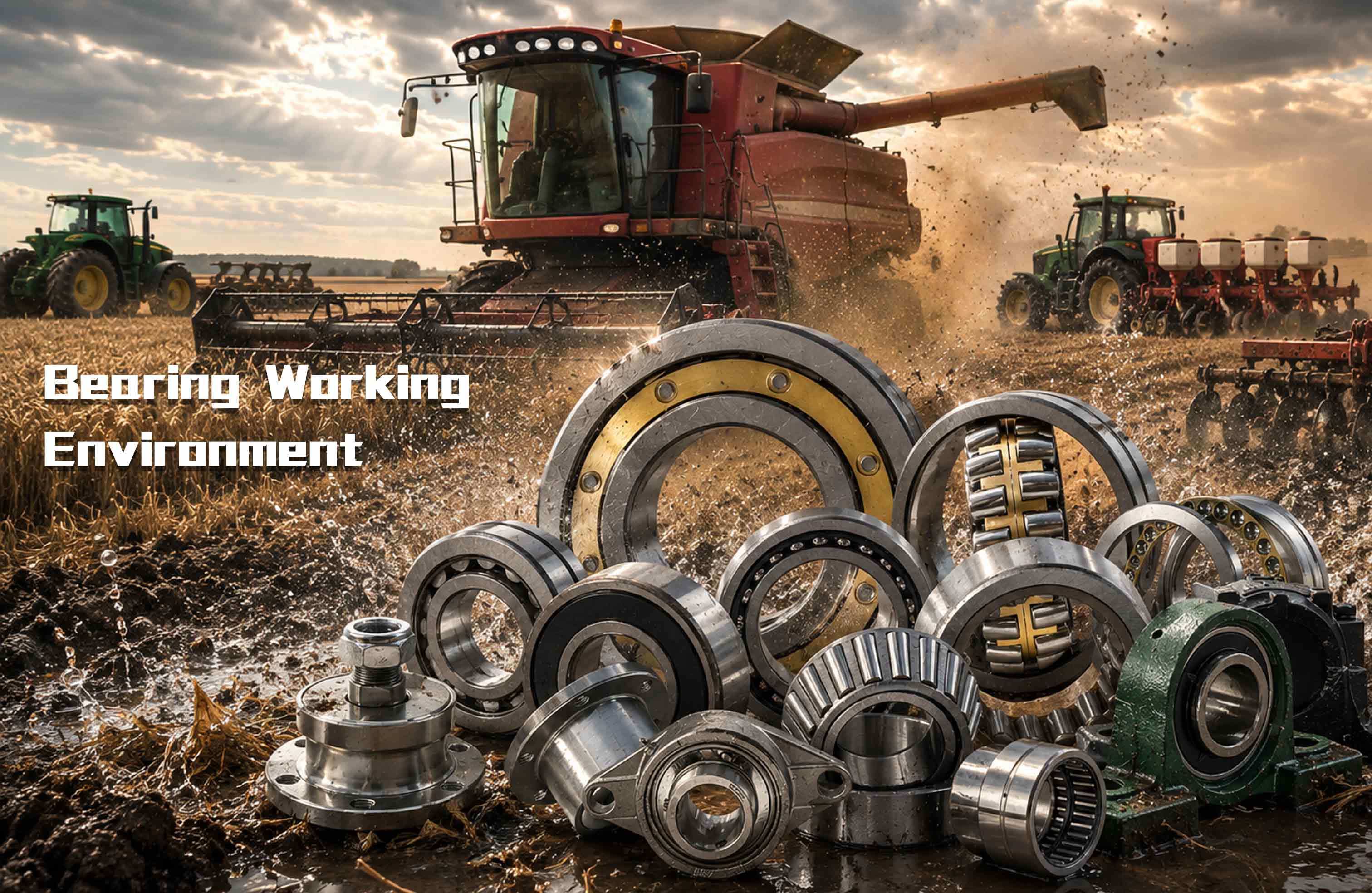 최신 회사 블로그 Common Agricultural Bearing Failures: Causes, Symptoms and Solutions