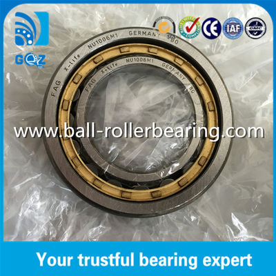 주문 11000 r / min 속도 구리 케이지 원통 롤러 베어링 NU1006-M1 온라인 제조