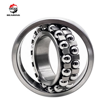 품질  Chrome Steel Material 1304 Steel Cage Double Row Self-aligning Ball Bearing 공장
