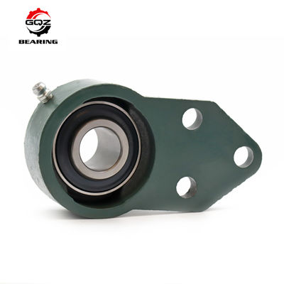 주문 GQZ UCP207 두 볼트 베개 블록 베어링 유닛 UC207 삽입 베어링을 장착 한 35mm 샤프트 주사철 가구 온라인 제조