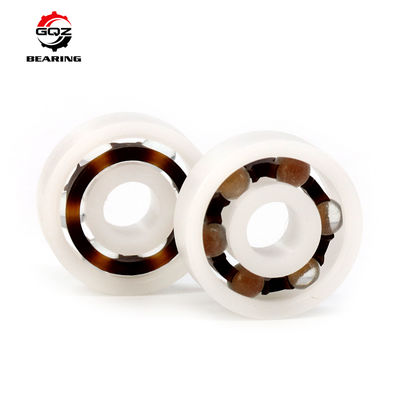 주문 Polyeurethane Ball Bearing POM 6001 Plastic Bearing 6001 P6001 Deep groove Ball Bearing with Glass Ball 12*28*8mm 온라인 제조