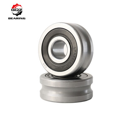 주문 GQZ LR604 미니어처 요크 트랙 롤러 베어링 4×13×4mm 단일 라인 볼 타입 가이드 롤러 온라인 제조