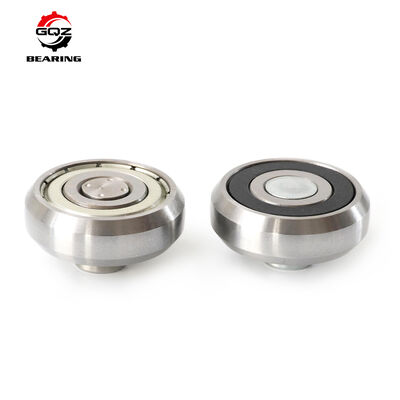 주문 GQZ NUKR90 컨센트릭 스터드 타입 트랙 롤러 베어링 90mm OD 더블 라이프 풀 컴플레먼트 실린더 롤러 온라인 제조