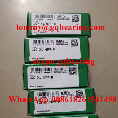 주문 스틸 케이지 207-XL-NPP-B 방사성 자기 정렬 베어링 온라인 제조