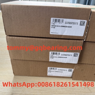 G1 정밀 INA KWVE25-B-SL 선형 블록 KWVE25-B-SL-220900220/AAAM V1-G3 좁은 긴형 선형 슬라이드 베어링