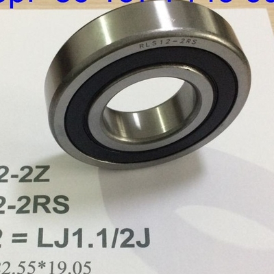 RLS12-2RS / LJ1.1/2-2RSJ 인치 크기 자동차 베어링 깊은 굴곡 공 베어링 38.1*82.55*19.05mm