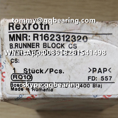 Rexroth R162312320 소폭 유형 긴 길이 표준 고도 선형 포가