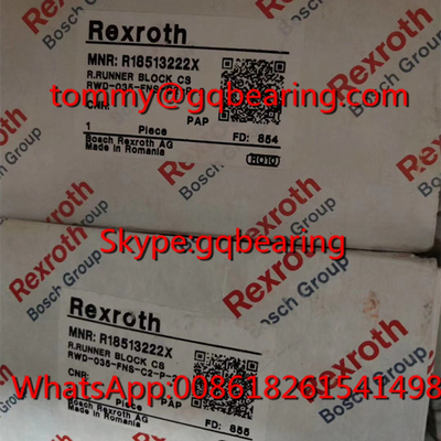 Rexroth R18513222X 롤러 가로장 주자 구획 Bosch R18513222X 선형 방위