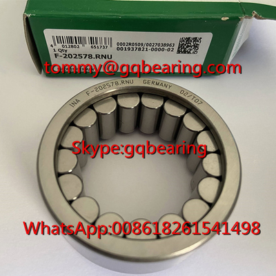 F-202578.RNU 내부 고리가 없는 단일 줄 원통 롤러 베어링 내부 지름 35.55mm